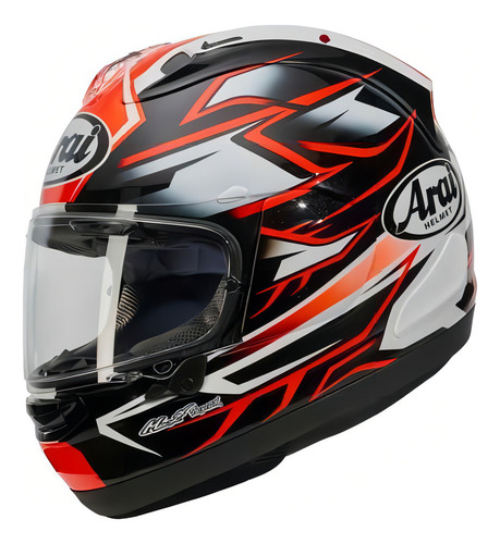 Capacete integral Arai RX 7V para moto com design esportivo e alta segurança