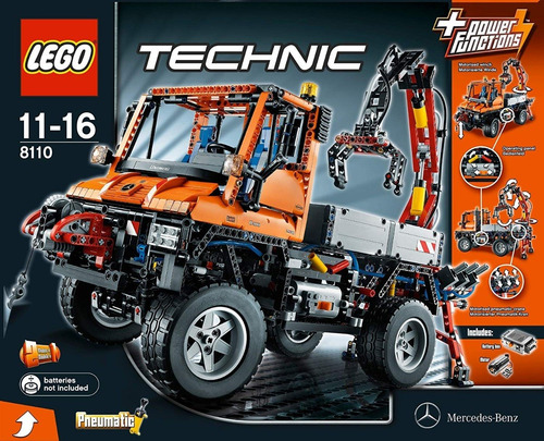 Lego Technic 8110 Mercedes-benz Unimog U400 Impecable (Usado)