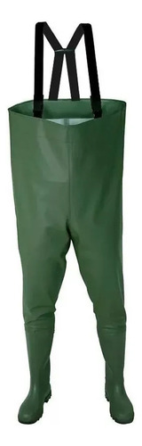 Wader Pantalon Para Pesca Completo  Pvc Super Resistente