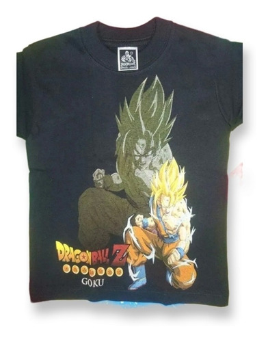 Camiseta Estampada Dragon Ball Goku Niño