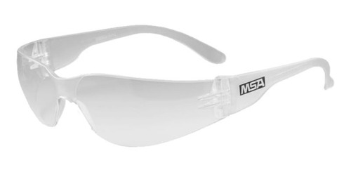  Anteojos De Seguridad Msa Ecoligth Uv400af Transparente