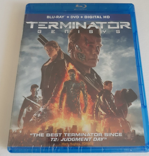 Terminator Genisys Blu-ray Nuevo Original Sellado