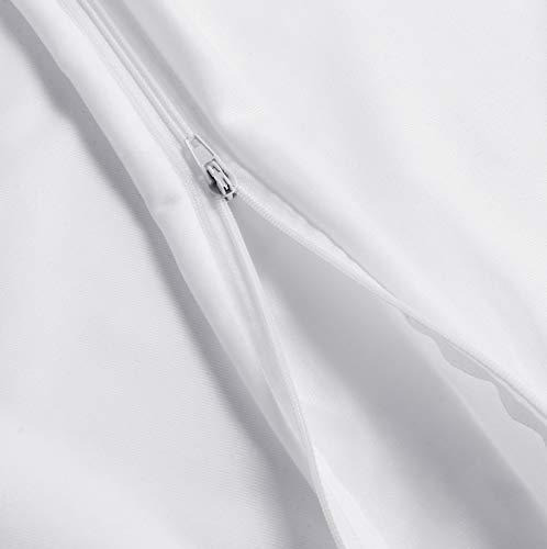 Fundas Para Almohada Utopia Almohada Impermeable Blanco