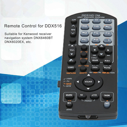 Control Remoto De Tv Rcdv330 Para Kenwood Ddx516