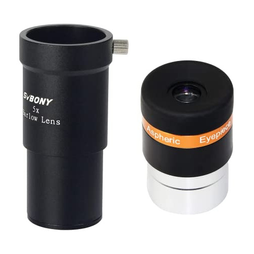 Svbony Oculares Lente De Telescopio De 4 Mm Y Lente Barlow D