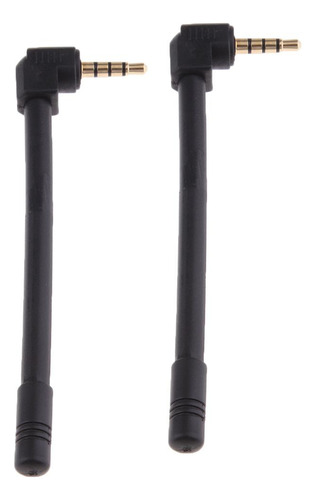 2x Conector Fm De 3,5 Mm Para Radio De Sonido Para Móvil