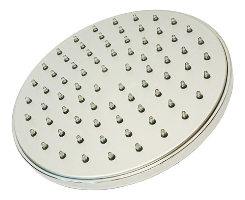 Imagen 1 de 9 de Flor De Ducha Cromada Baño 20cm Redonda Fiting Shop