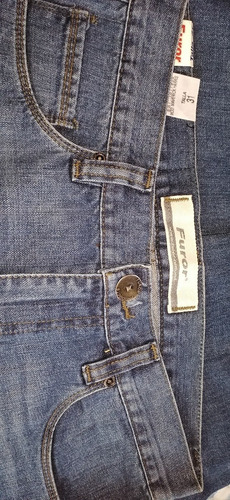 Pantalón Mezclilla Furor Talla 31 Azul
