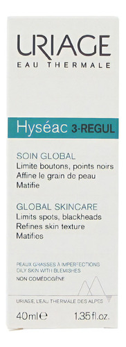 Uriage Hyséac 3-regul  40ml Tipo De Piel Todas