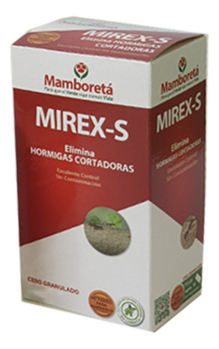 Mirex Cebo Mata Hormigas Hormiguicida Mamboreta Mirex-s 100g