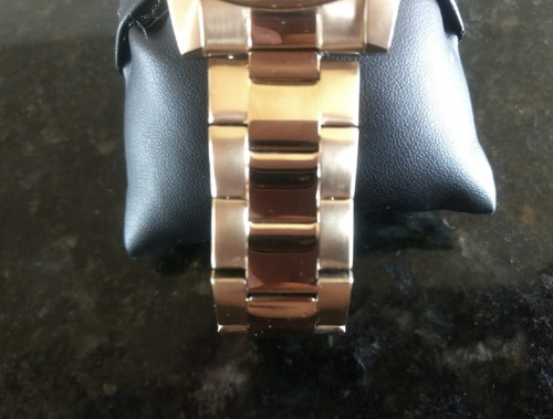 Relógio Masculino Dourado Magnum Ouro 18k 2 Anos De Garantia