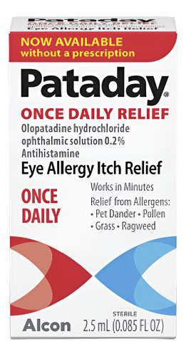 Pataday Once Daily Relief Gotas Para Los Ojos 2 Pack Alcon