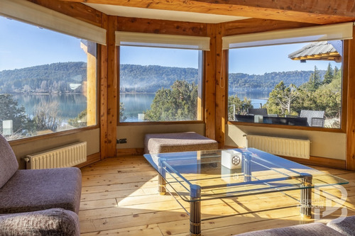 Imagen 5 de 20 de Alquiler Casa En Bariloche Con Costa De Lago Nahuel Huapi. 9 Pax. Km16. 306.