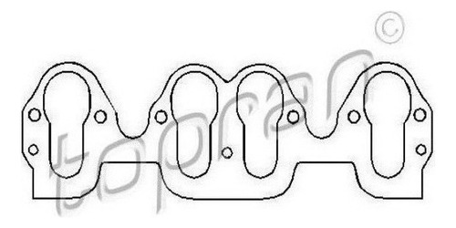 Empaquetadura Mult Admision Volkswagen  Vw Golf A3 2.0