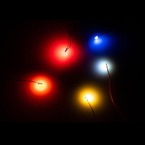 20 Piezas 30cm 12v Pre Cableado Led Lámpara De Luz Verde