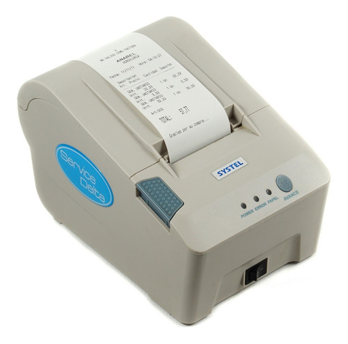 Imagen 5 de 10 de Balanza Systel 30 Kg Croma Impresor Eco Ticket Service Delta