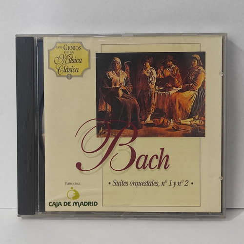 Bach Conciertos De Brandenburgo Numeros 1 2 3 Y 4 Cd Usado