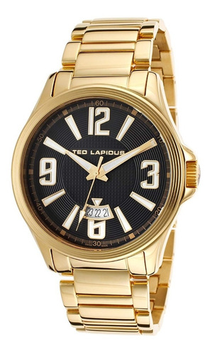 Reloj Ted Lapidus Gold 5123707sm 100% Original 