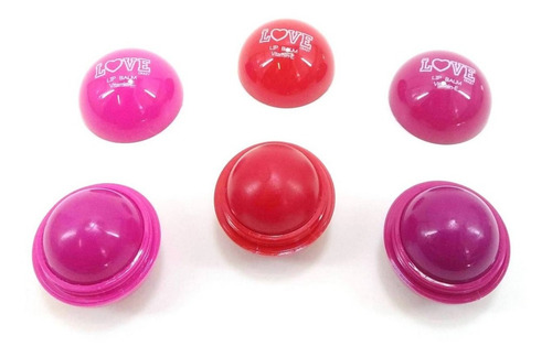 Imagen 2 de 10 de Brillo Balsamo Labial Lip Balm Tejar Love Set De 3 Unidades
