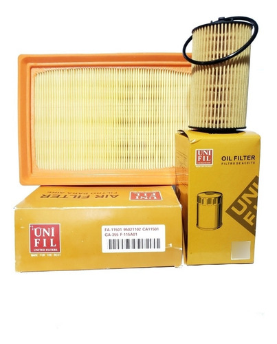 Kit De Filtros Trax 1.8 2014-2019 Filtros De Aire Y Aceite