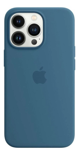 Funda De Silicona Para Iphone 15 Pro Pro Max Azul Marino Iphone 15 Promax