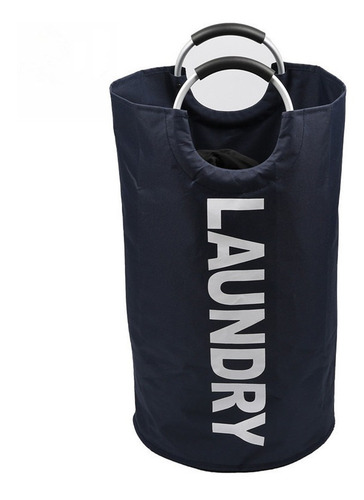 Imagem 2 de 8 de Cesto Organizador De Roupa Suja Brinquedos Dobrável Preto