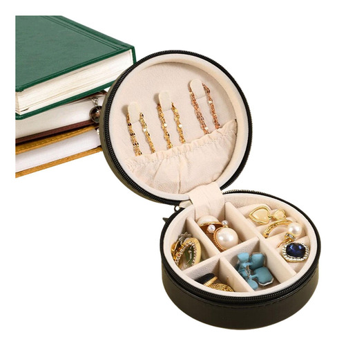 Joyero De Viaje Mini Estuche Para Joyas Joyero Pequeño De Pu