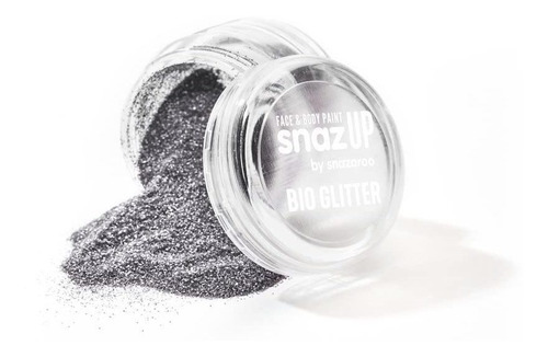 Snazaroo Fine Bio Glitter, 5g (0.17 Onzas), Plata