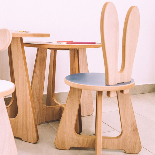 Imagen 7 de 10 de Juego De Mesa 45 Cm + 2 Sillas Para Niños - Envío Gratis