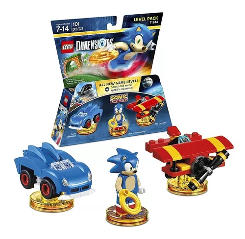 Lego Dimensions Sonic The Hedgehog 71244 Level Pack