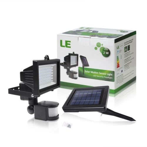 Le Al Aire Libre Luces Solares Motion Sensor Luz Impermeable