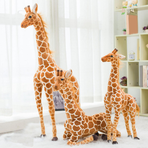Nuevo Peluche Jirafa De Peluche Grande Y Suave 120 Cm