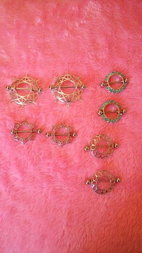 Piercing Para Pezones, Acero Quirúrgico.
