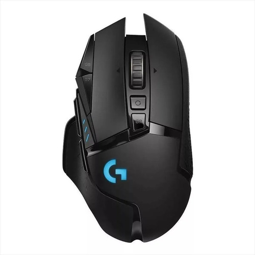 Mouse
gamer de juego inalámbrico recargable Logitech G Series Lightspeed G502 negro