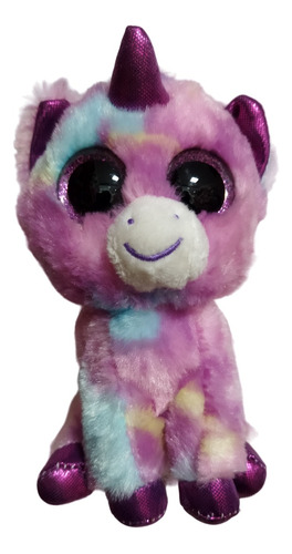 Peluche Kawaii, Suave Y Tierno Unicornio De Ojos Grandes