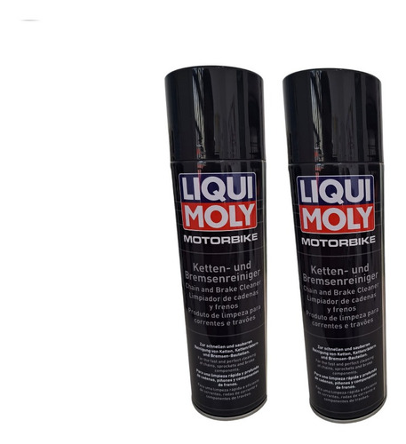 Kit X2 Desengrasante De Cadenas Moto Liqui Moly Orig Aleman