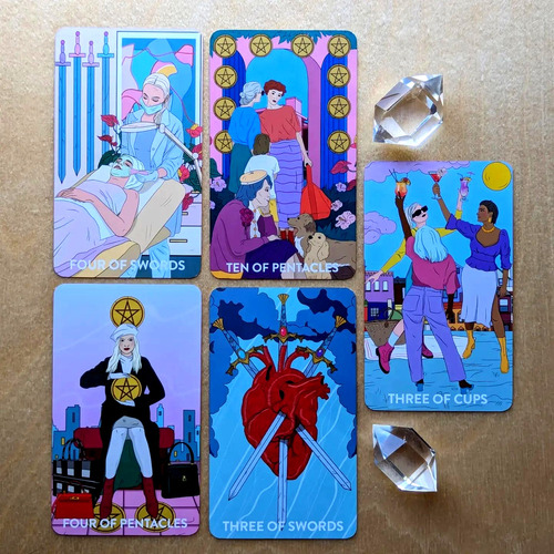 Neoteric Feminine Tarot - Mazo Y Cartas, Novedad En Stock