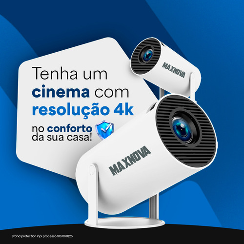Projetor 4k Smart Wifi Android Full Hd Bluetooth