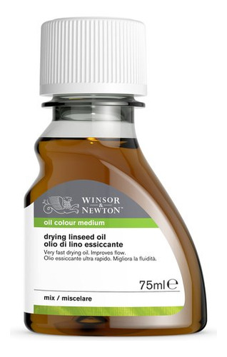 Aceite De Linaza Secante Winsor & Newton 75ml