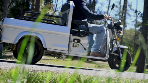 Triciclo 100% Eléctrico Utilitario Light Work Trike Uruguay