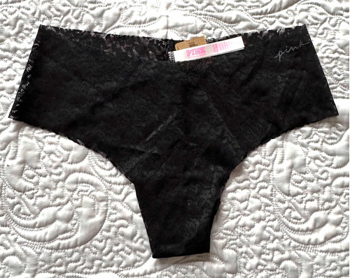 Truza Cheekster Encaje Small Pink  Victoria Secret Negro