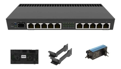 Router Mikrotik Rb4011igs-rm 10 Puertos Gigabit + Sfp+ Os L5