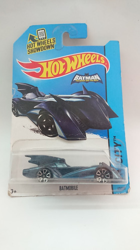 Hot Wheels 2013 Hw City Batmobile Azul Brillante 63/250