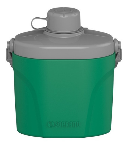 Cantil Térmico Safari 1 Litro Garrafa Água Soprano Cor Verde