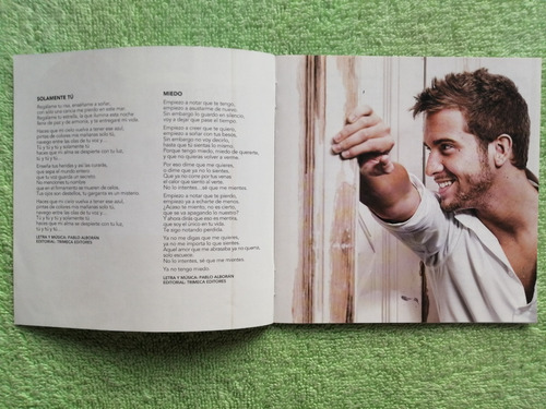 Eam Cd Pablo Alboran Solamente Tu 2011 Album Debut Estudio