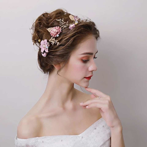 Imagen 4 de 4 de Tiara Corona Diadema Peineta Tocado Boda Novia Xv Vintage