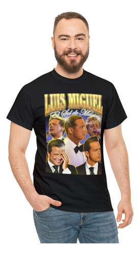 Camiseta Luis Miguel - Playera Luismi El Sol Unisex Regalo