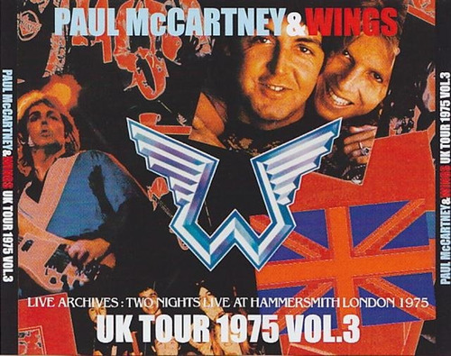 Paul Mccartney & Wings Box Uk Tour 1975 Vol 3/ 4 Cd 