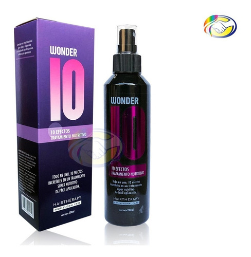 2 Wonder 10 Efectos W Pro Hair Therapy X200 Ml C/u Nutritivo