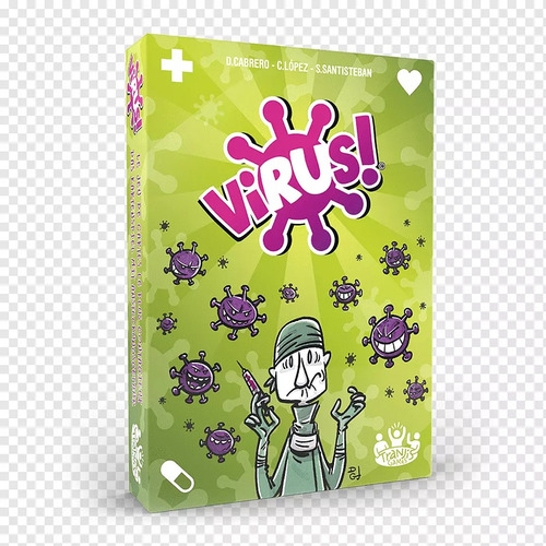 Megapack Juegos De Mesa Virus 1 + Virus 2 En Español New